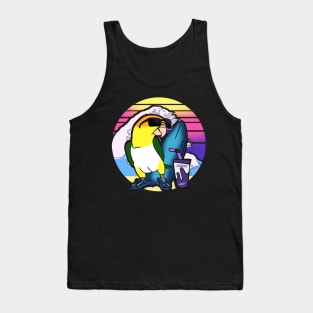 surfing caique summer doodle Tank Top